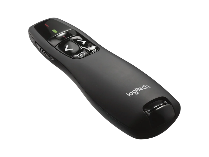 Controle Remoto Logitech para Apresentação a Laser R400