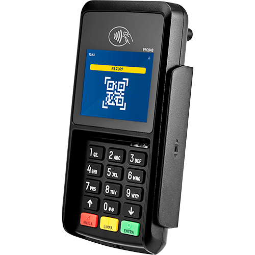 PIN Pad Gertec PPC940 USB com Tela Touchscreen
