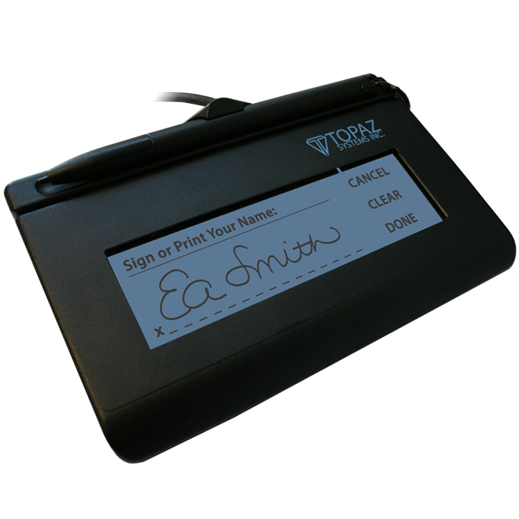 Coletor de Assinatura Topaz Systems T-L460-HSB-R