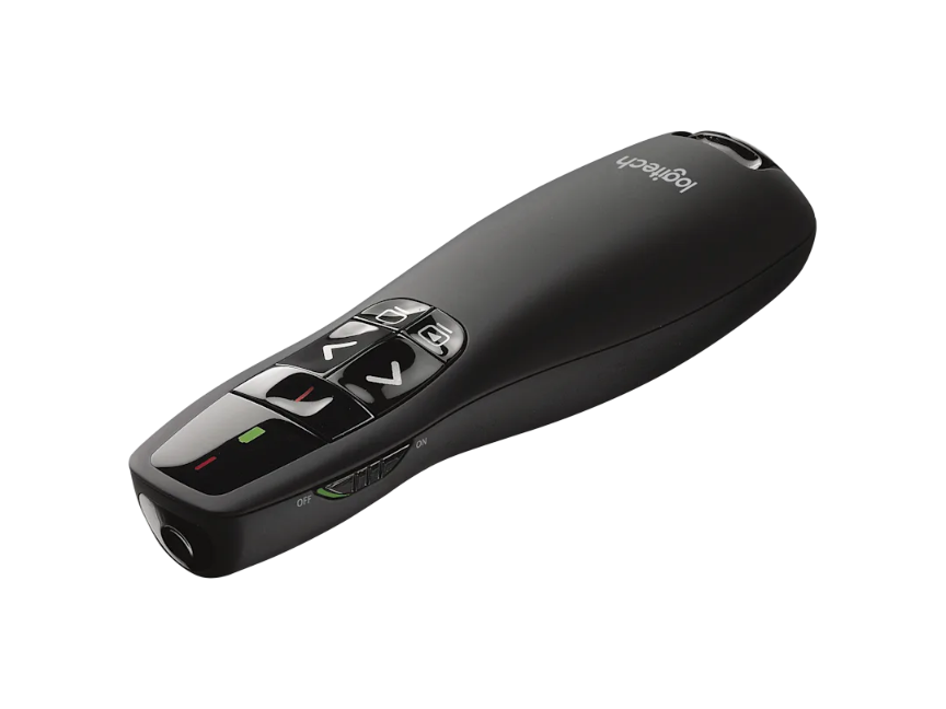 Controle Remoto Logitech para Apresentação a Laser R400